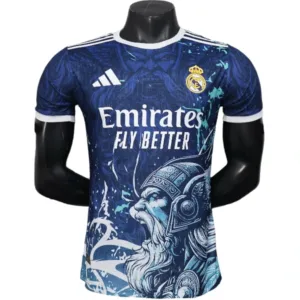 Real Madrid Camiseta Edición Jugadores 2025 2026 Especial Azul - Camiseta Real Madrid | escamisetasfutbol