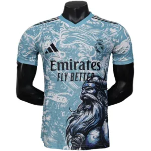 Real Madrid Camiseta Edición Jugadores 2025 2026 Especial Azul - Camiseta Real Madrid | escamisetasfutbol