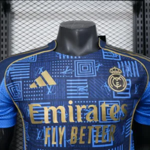 Real Madrid Camiseta Edición Jugadores 2025 2026 Especial Azul - Camiseta Real Madrid | escamisetasfutbol