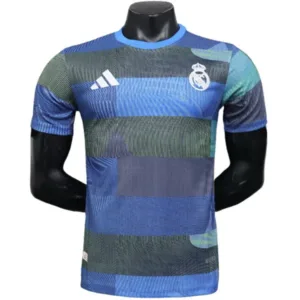 Real Madrid Camiseta Edición Jugadores 2025 2026 Especial Azul - Camiseta Real Madrid | escamisetasfutbol