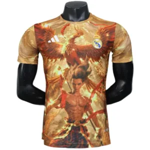 Real Madrid Camiseta Edición Jugadores 2025 2026 Especial Naranja - Camiseta Real Madrid | escamisetasfutbol