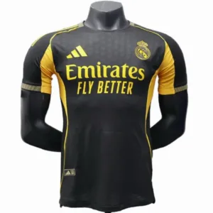 Real Madrid Camiseta Edición Jugadores 2025 2026 Especial Negra - Camiseta Real Madrid | escamisetasfutbol
