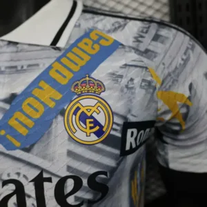 Real Madrid Camiseta Edición Jugadores 2025 2026 Especial Negra - Camiseta Real Madrid | escamisetasfutbol