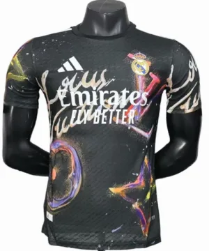 Real Madrid Camiseta Edición Jugadores 2025 2026 Especial Negra - Camiseta Real Madrid | escamisetasfutbol