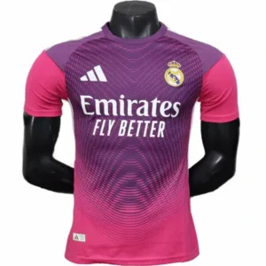 Real Madrid Camiseta Edición Jugadores 2025 2026 Especial Rosa - Camiseta Real Madrid | escamisetasfutbol