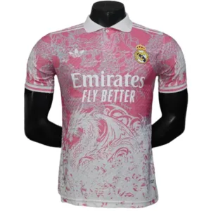 Real Madrid Camiseta Edición Jugadores 2025 2026 Especial Rosa - Camiseta Real Madrid | escamisetasfutbol