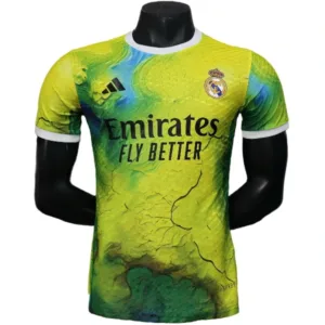 Real Madrid Camiseta Edición Jugadores 2025 2026 Especial Verde - Camiseta Real Madrid | escamisetasfutbol