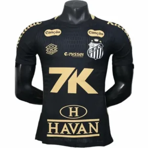 Santos FC Camiseta Edición Jugadores 2025 2026 Especial Negra - Camiseta Santos Fc | escamisetasfutbol
