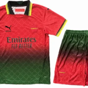 AC Milan Conjunto 2024 2025 Rojo - Maglia Ac Milan | escamisetasfutbol