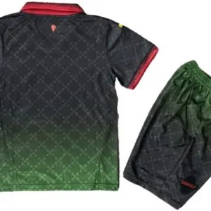 AC Milan Niños Conjunto 2024 2025 Negro - Tuta AC Milan Niños | escamisetasfutbol
