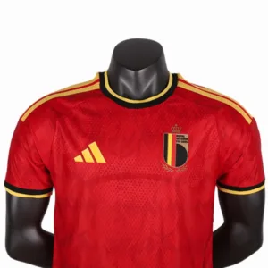 Bélgica Camiseta Edición Jugadores 2026 Casa Roja - Camiseta Bélgica Mundial 2026 | escamisetasfutbol
