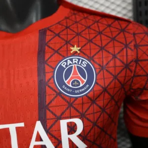 Paris Saint Germain Camiseta Edición Jugadores 2025 2026 Especial Roja - Camiseta Paris Saint Germain | escamisetasfutbol