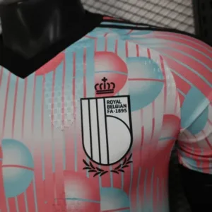 Bélgica Camiseta Edición Jugadores 2026 Segunda Rosa - Camiseta Bélgica Mundial 2026 | escamisetasfutbol