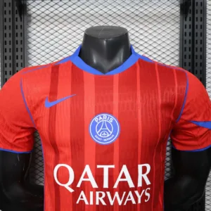 Paris Saint Germain Camiseta Edición Jugadores 2025 2026 Tercera Roja - Camiseta Paris Saint Germain | escamisetasfutbol