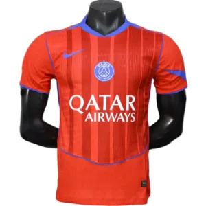 Paris Saint Germain Camiseta Edición Jugadores 2025 2026 Tercera Roja - Camiseta Paris Saint Germain | escamisetasfutbol