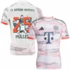 Muller #25 - Bayern Múnich Camiseta 2025 2026 Segunda Blanca - Camiseta Bayern Múnich 2026 | escamisetasfutbol