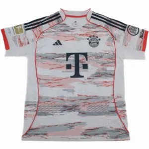 Muller #25 - Bayern Múnich Camiseta 2025 2026 Segunda Blanca - Camiseta Bayern Múnich 2026 | escamisetasfutbol