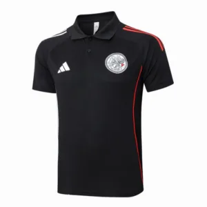 Ajax Polo 2025 2026 Negro - Maglia Ajax | escamisetasfutbol