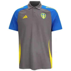 Leeds United Polo 2024 2025 Gris - Maglia Leeds United | escamisetasfutbol