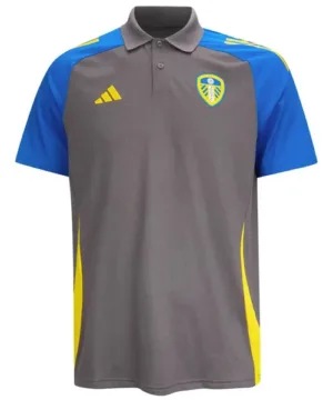 Leeds United Polo 2024 2025 Gris - Maglia Leeds United | escamisetasfutbol