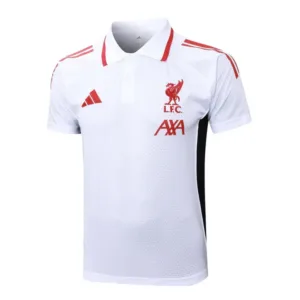 Liverpool Polo 2025 2026 Blanco - Maglia Liverpool | escamisetasfutbol