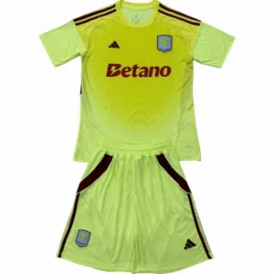 Aston Villa Conjunto 2025 2026 Portero Amarillo - Maglia Aston Villa | escamisetasfutbol