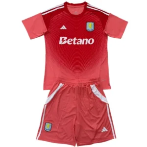 Aston Villa Conjunto 2025 2026 Portero Rojo - Maglia Aston Villa | escamisetasfutbol