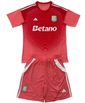 Aston Villa Conjunto 2025 2026 Portero Rojo - Maglia Aston Villa | escamisetasfutbol