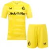 Feyenoord Rotterdam Niños Conjunto 2025 2026 Portero Amarillo - Feyenoord Rotterdam Niños Barata | escamisetasfutbol