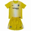 Inter Milán Niños Conjunto 2025 2026 Portero Amarillo - Equipacion Inter De Milan Niños | escamisetasfutbol