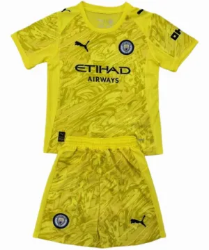 Manchester City Conjunto 2025 2026 Portero Amarillo - Maglia Manchester City | escamisetasfutbol