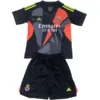 Real Madrid Conjunto 2024 2025 Portero Negro - Maglia Real Madrid | escamisetasfutbol