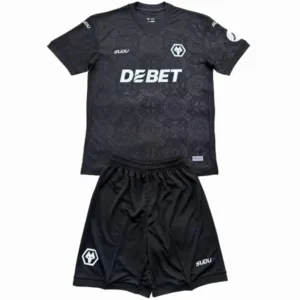 Wolves FC Conjunto 2025 2026 Portero Negro - Wolves Fc Equipacion | escamisetasfutbol