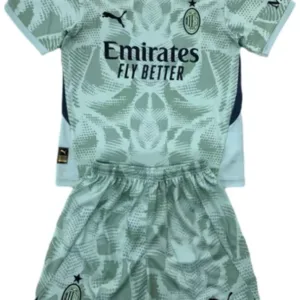 AC Milan Niños Conjunto 2024 2025 Portero Verde - Tuta AC Milan Niños | escamisetasfutbol