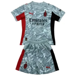 AC Milan Niños Conjunto 2025 2026 Portero Azul - Tuta AC Milan Niños | escamisetasfutbol