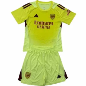 Arsenal Niños Conjunto 2025 2026 Portero Amarillo - Equipacion Arsenal Niños | escamisetasfutbol