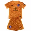 Atlético Madrid Niños Conjunto 2024 2025 Portero Naranja - Equipacion Atletico Madrid Niños | escamisetasfutbol