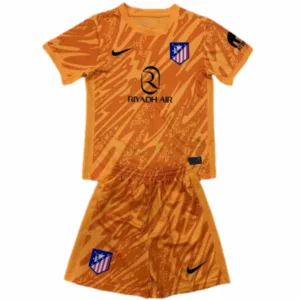Atlético Madrid Niños Conjunto 2024 2025 Portero Naranja - Equipacion Atletico Madrid Niños | escamisetasfutbol