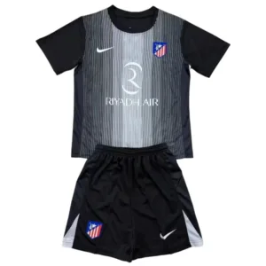 Atlético Madrid Niños Conjunto 2025 2026 Portero Negro - Equipacion Atletico Madrid Niños | escamisetasfutbol
