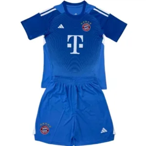 Bayern Múnich Niños Conjunto 2025 2026 Portero Azul - Tuta Bayern Múnich Niños | escamisetasfutbol