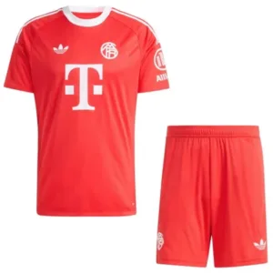 Bayern Múnich Niños Conjunto 2025 2026 Portero Rojo - Bayern Múnich Niños Barata | escamisetasfutbol