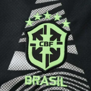 Brasil Niños Conjunto 2026 Portero Gris - Equipacion Brasil Niños | escamisetasfutbol