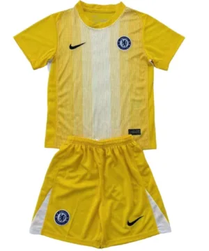 Chelsea Niños Conjunto 2025 2026 Portero Amarillo - Equipacion Chelsea Niños | escamisetasfutbol