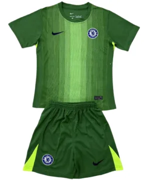 Chelsea Niños Conjunto 2025 2026 Portero Verde - Equipacion Chelsea Niños | escamisetasfutbol