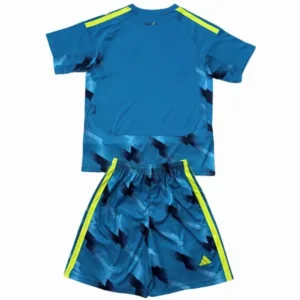 España Niños Conjunto 2026 Portero Azul - España Niños Barata | escamisetasfutbol
