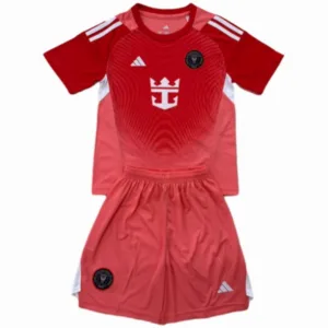 Inter Miami Niños Conjunto 2025 2026 Portero Rojo - Equipacion Inter Miami Niños | escamisetasfutbol