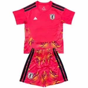Japón Niños Conjunto 2026 Portero Rojo - Equipacion Japon Niños | escamisetasfutbol