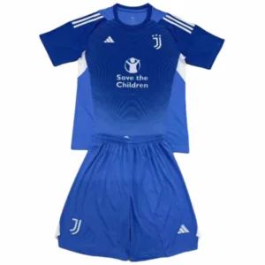 Juventus Niños Conjunto 2025 2026 Portero Azul - Equipación Juventus Niños | escamisetasfutbol