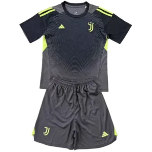 Juventus Niños Conjunto 2025 2026 Portero Negro - Equipación Juventus Niños | escamisetasfutbol