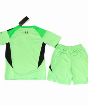 Liverpool Niños Conjunto 2025 2026 Portero Verde - Equipacion Liverpool Niños | escamisetasfutbol